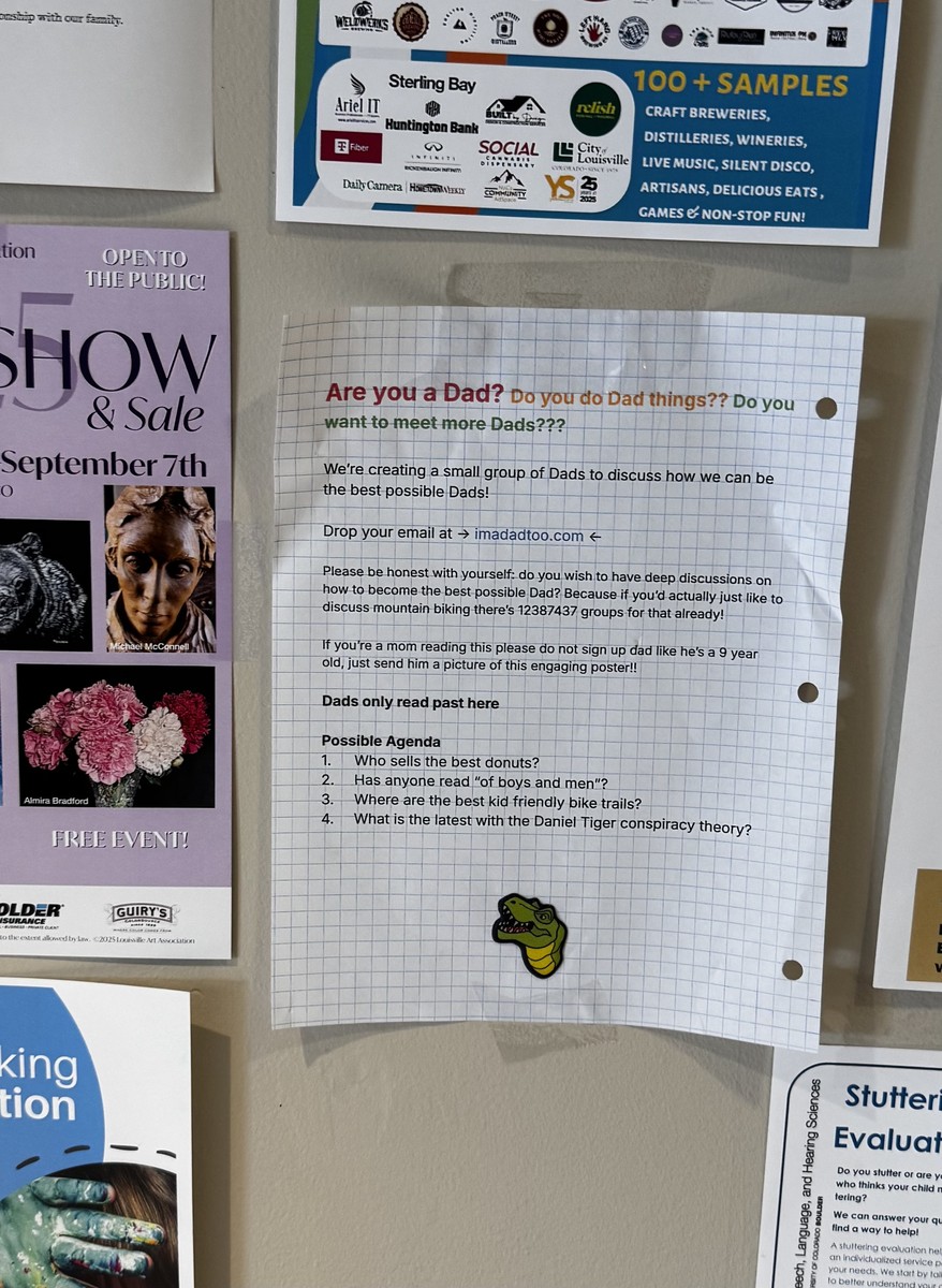 A first step towards making more Dad friends